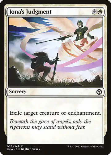Iona's Judgment - ima Spoiler