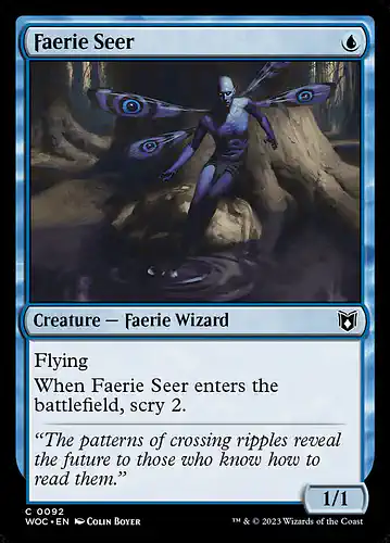 Faerie Seer - woc Spoiler