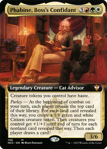 Phabine, Boss's Confidant - ncc Spoiler
