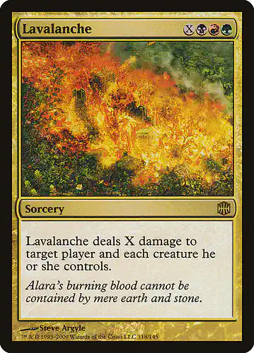 Lavalanche - arb Spoiler