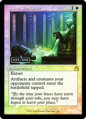 Blind Obedience - rvr Spoiler