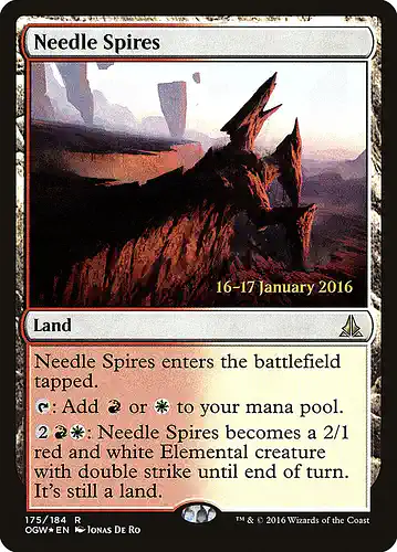 Needle Spires - ogw Spoiler