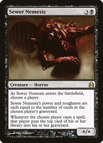 Sewer Nemesis - cmd Spoiler