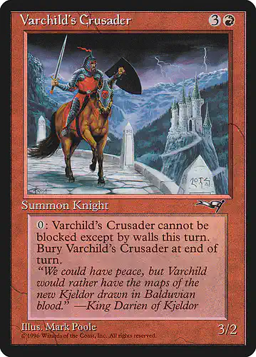 Varchild's Crusader - all Spoiler