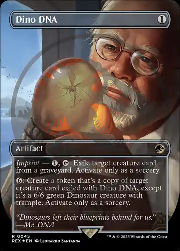 Dino DNA - rex Spoiler