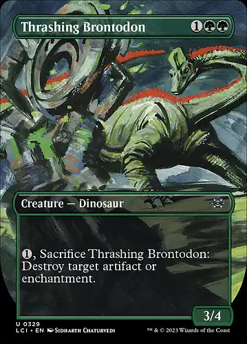 Thrashing Brontodon - lci Spoiler