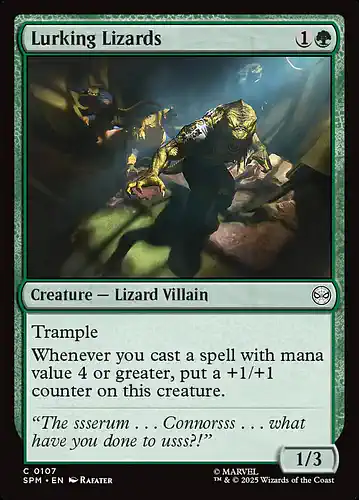 Lurking Lizards - spm Spoiler