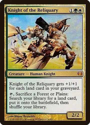 Knight of the Reliquary - ddg Spoiler