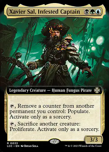 Xavier Sal, Infested Captain - lcc Spoiler