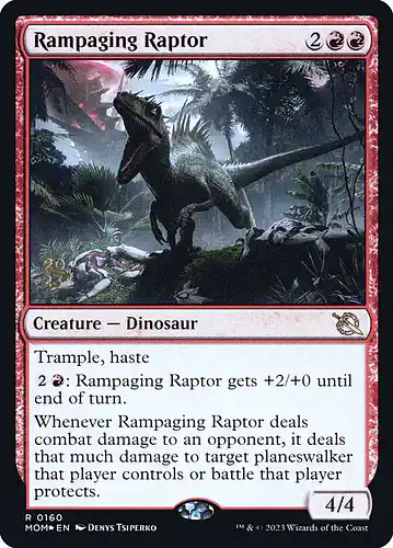 Rampaging Raptor - mom Spoiler