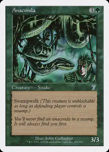Anaconda - 7ed Spoiler