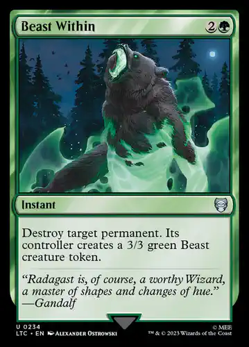 Beast Within - ltc Spoiler