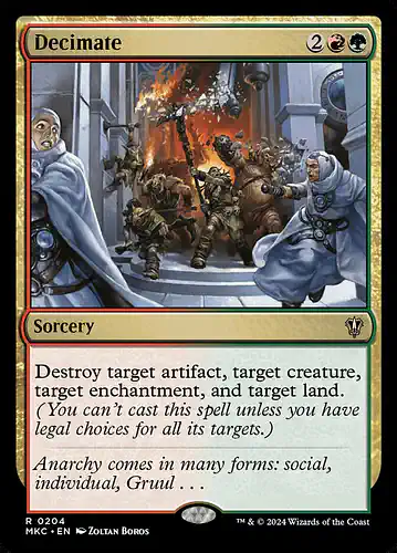 Decimate - mkc Spoiler