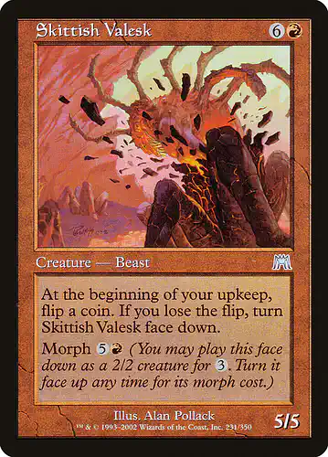 Skittish Valesk - ons Spoiler