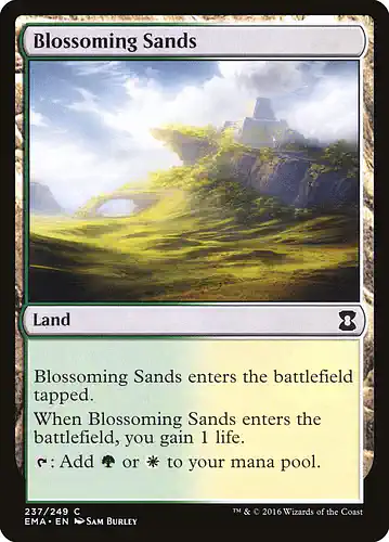 Blossoming Sands - ema Spoiler