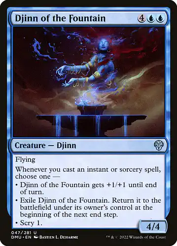 Djinn of the Fountain - dmu Spoiler