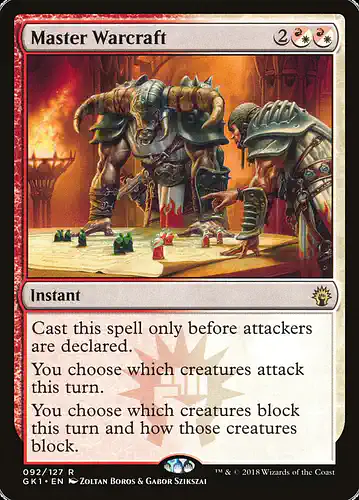 Master Warcraft - gk1 Spoiler
