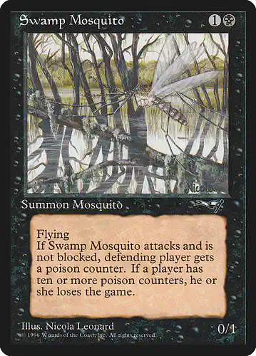 Swamp Mosquito - all Spoiler