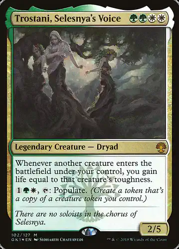 Trostani, Selesnya's Voice - gk1 Spoiler