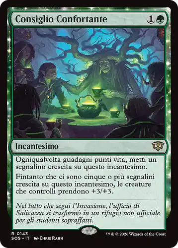 Comforting Counsel - sos Spoiler