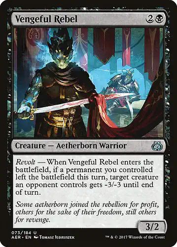 Vengeful Rebel - aer Spoiler