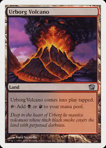 Urborg Volcano - 8ed Spoiler