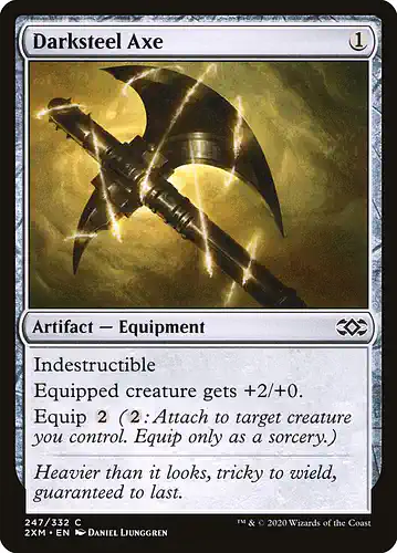 Darksteel Axe - 2xm Spoiler