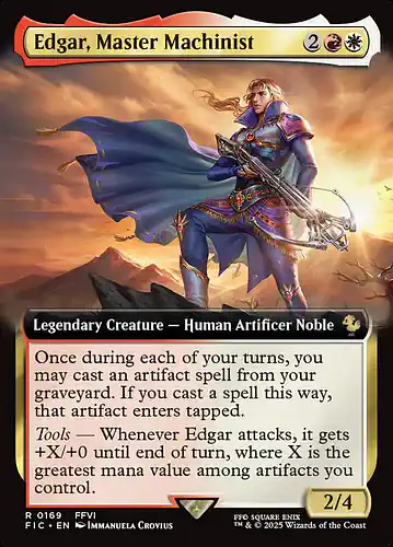 Edgar, Master Machinist - fic Spoiler
