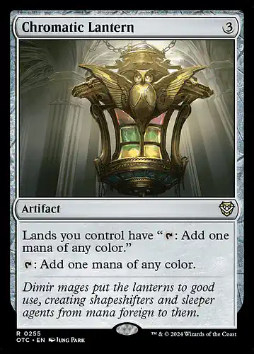 Chromatic Lantern - otc Spoiler