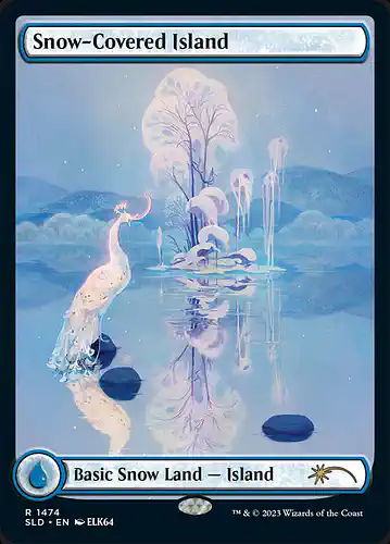 Snow-Covered Island - sld Spoiler