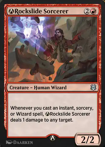 A-Rockslide Sorcerer - znr Spoiler