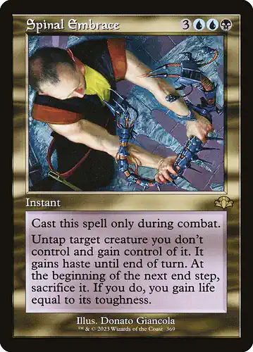 Spinal Embrace - dmr Spoiler