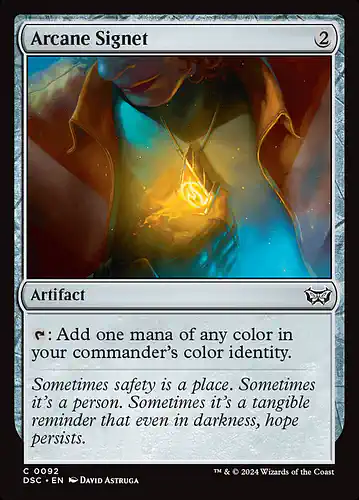 Arcane Signet - dsc Spoiler