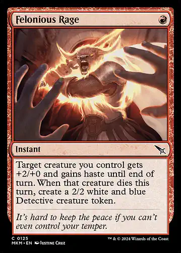 Felonious Rage - mkm Spoiler