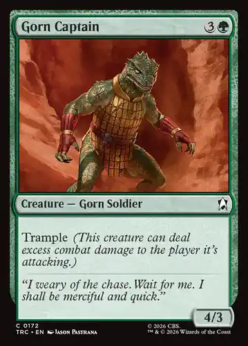 Gorn Captain - trc Spoiler