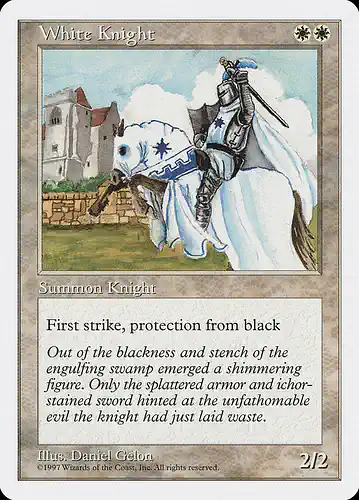 White Knight - 5ed Spoiler