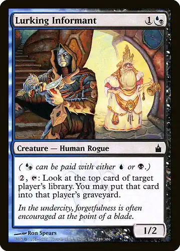 Lurking Informant - rav Spoiler