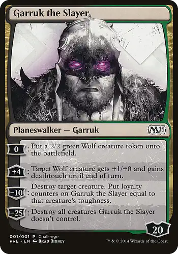 Garruk the Slayer - m15 Spoiler