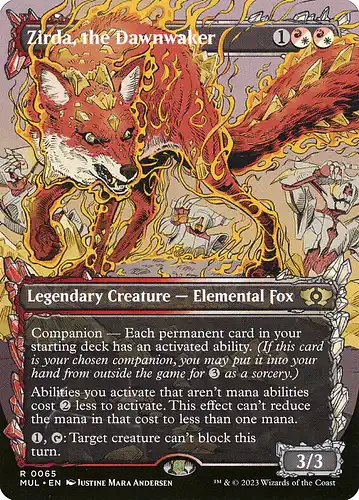 Zirda, the Dawnwaker - mul Spoiler