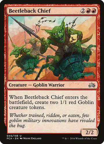 Beetleback Chief - pca Spoiler
