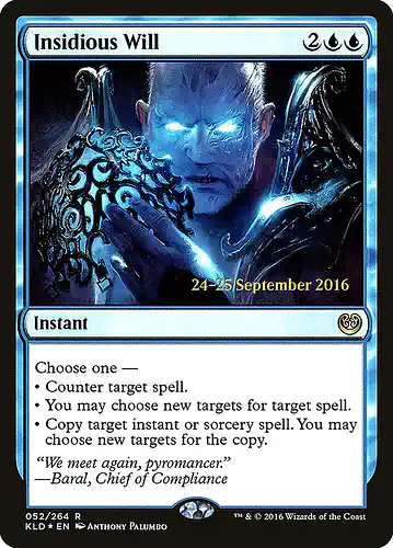 Insidious Will - kld Spoiler