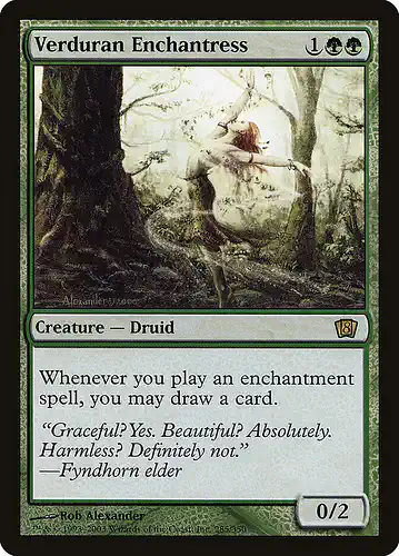 Verduran Enchantress - 8ed Spoiler
