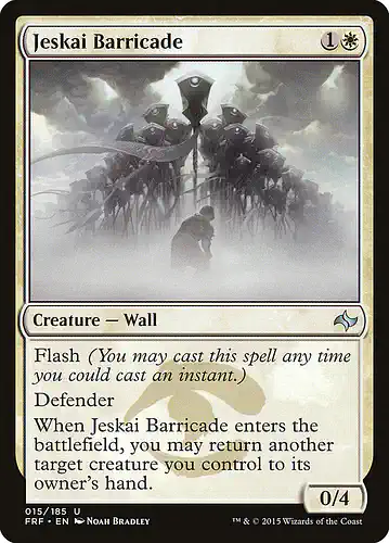 Jeskai Barricade - frf Spoiler