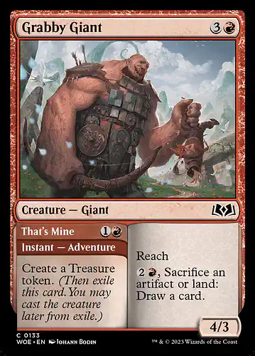 Grabby Giant - woe Spoiler