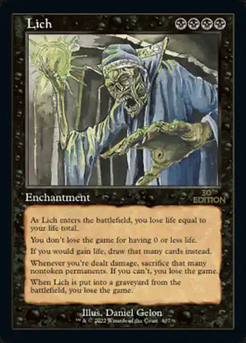 Lich - 30a Spoiler