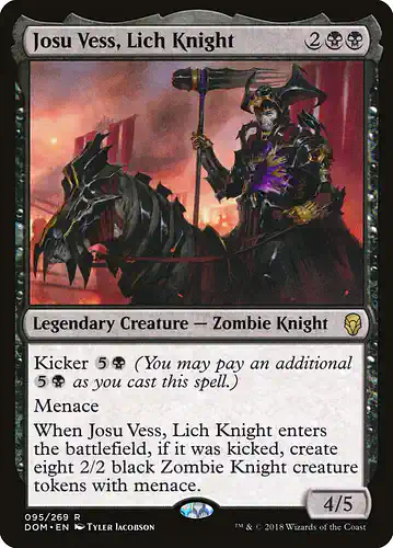 Josu Vess, Lich Knight - dom Spoiler
