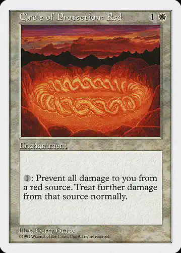 Circle of Protection: Red - 5ed Spoiler