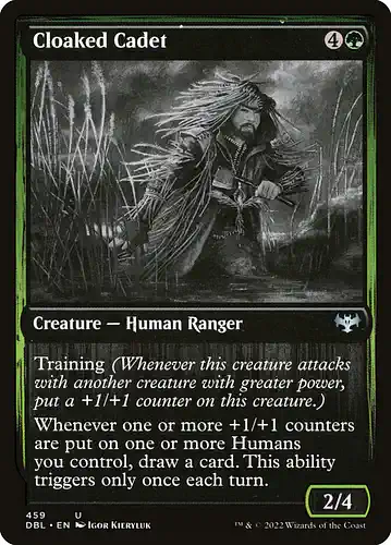 Cloaked Cadet - dbl Spoiler