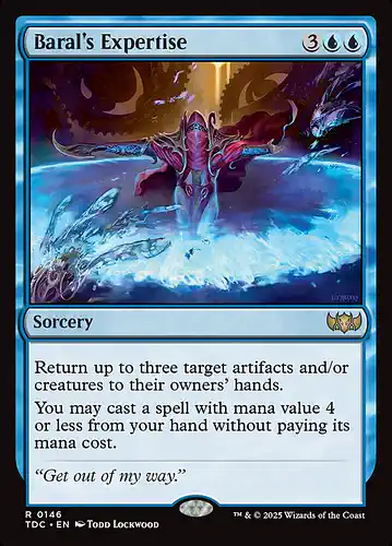 Baral's Expertise - tdc Spoiler