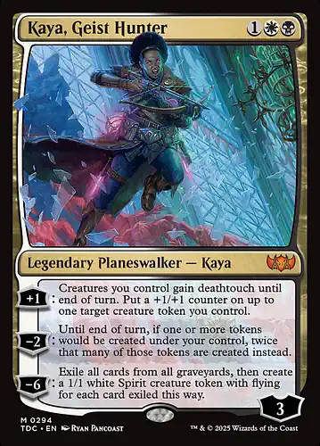 Kaya, Geist Hunter - tdc Spoiler